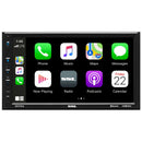 Sound Storm Double Din 7" Touchscreen AM/FM/BT/Carplay w/ Backup Cam DD7CPA-C