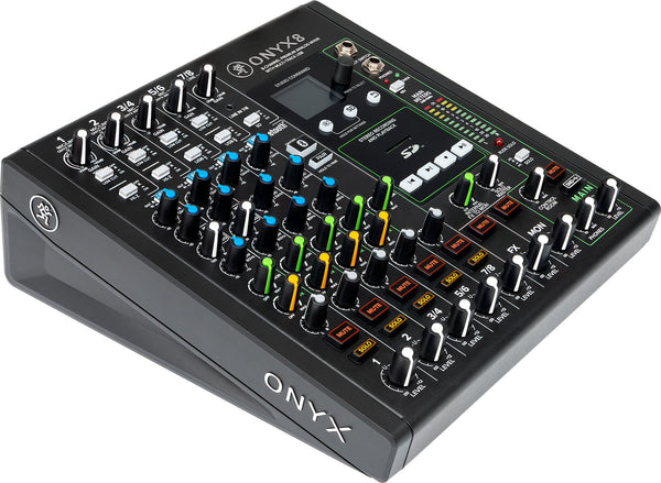 Mackie Onyx8 8-Channel Premium Analog USB Mixer