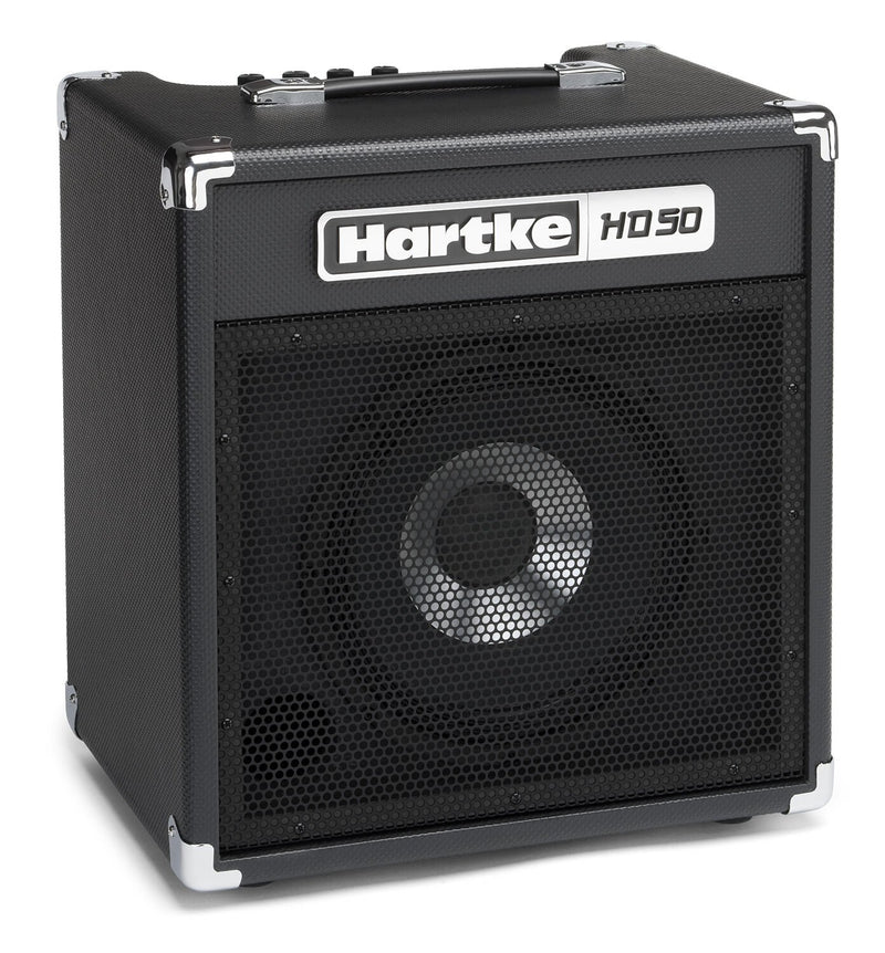 Hartke HD50 50-Watt HyDrive 10" Combo Electric Bass Guitar Amplifier
