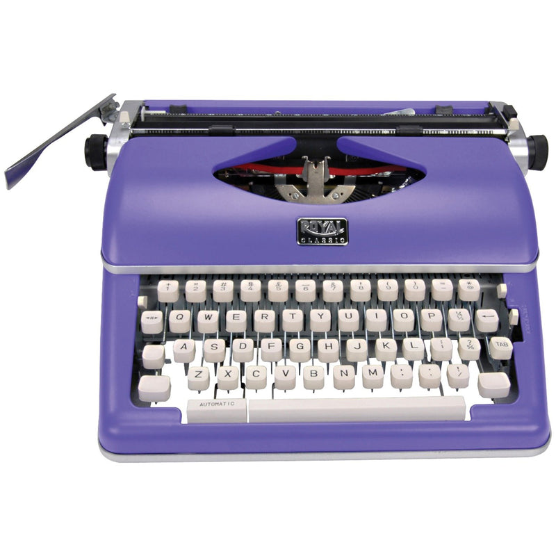 Royal Classic Manual Typewriter - Purple - 79119Q