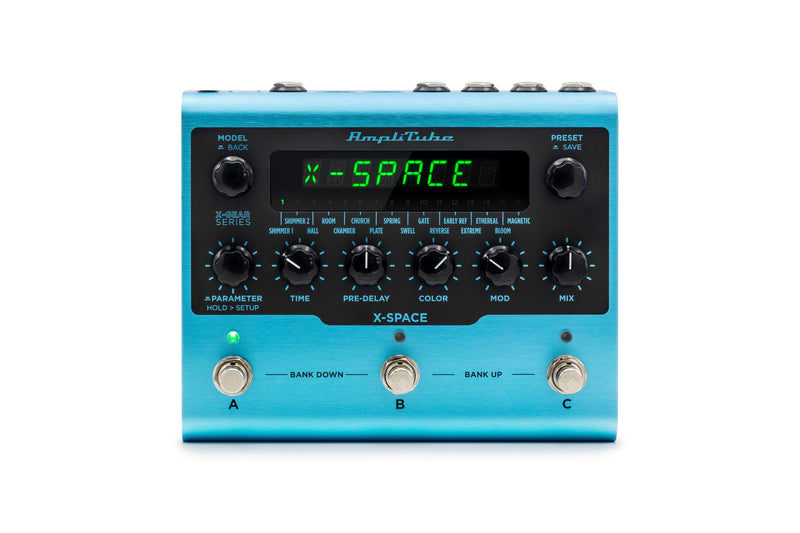 IK Multimedia AmpliTube X-SPACE Reverb Guitar Effects Pedal