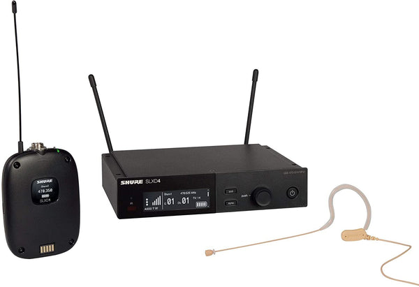 Shure SLXD14/153T-G58 Wireless System, SLXD1 Transmitter, MX153T Mic