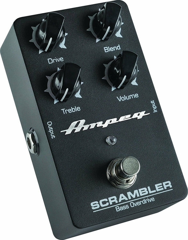 Ampeg Scrambler Bass Guitar Overdrive Effect Pedal