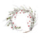 Snowy Flocked Twig Pine Garland with Sleigh Bells (Set of 2)