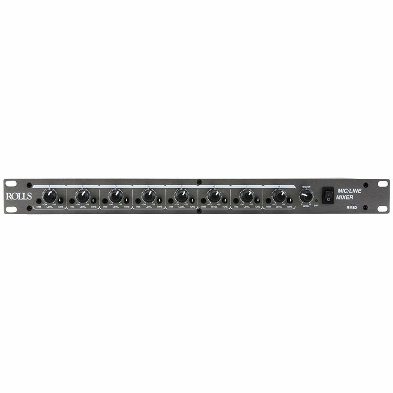 Rolls RM82 - 8 Channel Microphone and Line Mixer