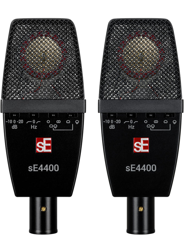 SE Factory SE4400 Large Diaphragm Condenser Microphones - Pair