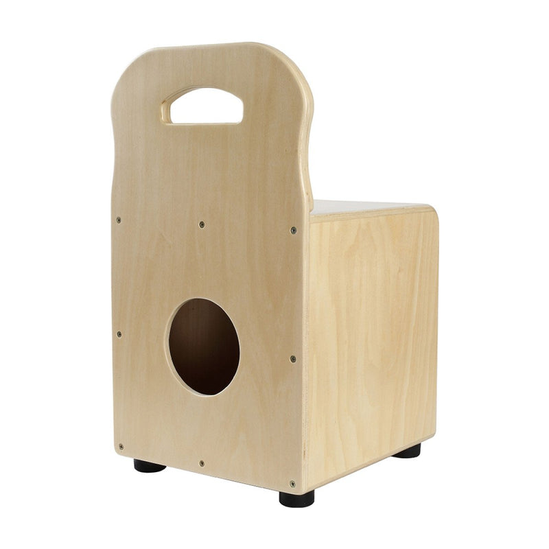 Stagg Kid's Cajón with EasyGo Backrest - Red - CAJ-KID-RD