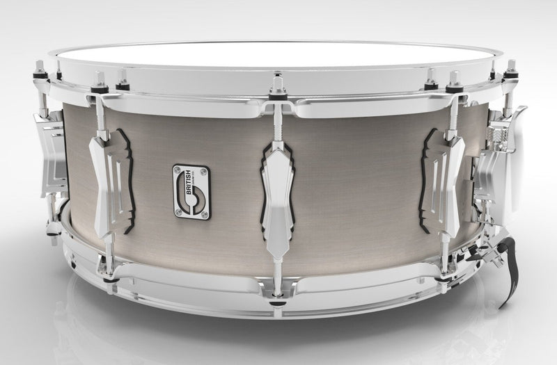 British Drum Co. 14 x 5.5" Legend Snare Drum - Whitechapel Finish