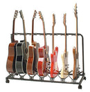 Quik Lok 7-Slot Electric & Acoustic Guitar Stand / Rack - GS-471