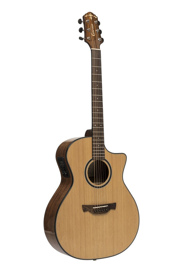 Crafter Able 630 Grand Auditorium Electric Acoustic Guitar - Cedar - ABLE G630CE