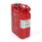 Wavian 5.3 Gallon (20 Litre) Steel Jerrycan and Spout System - Red JC0020RVS