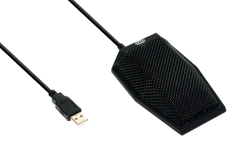 MXL USB Boundary Microphone with Color-Changing LED Base - AC-404 LED
