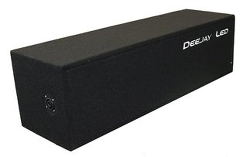 DeeJay LED 10" Side Speaker Enclosure w/ 4 Horn Ports - Green