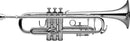 Stagg Bb Trumpet ML-bore Brass Body - LV-TR4201