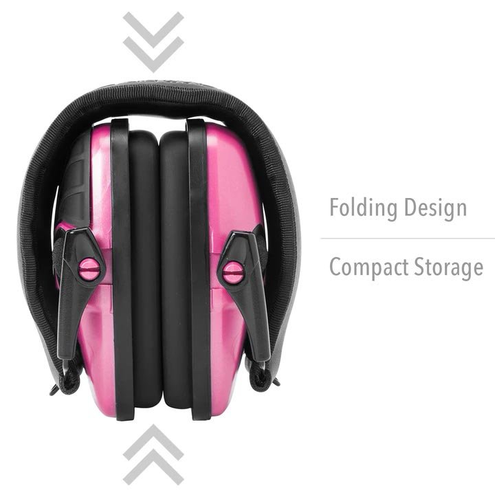 Howard Leight Sound Amplification Electronic Shooting Earmuff - Pink - R-02523