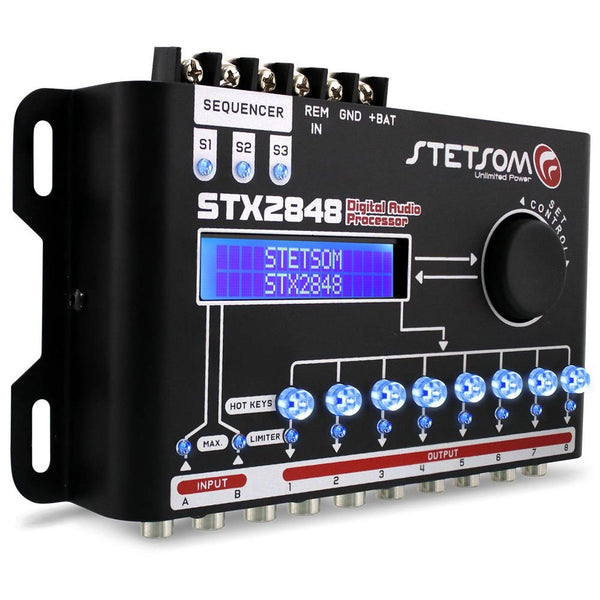 STETSOM STX2848 Digital Automotive Audio Processor