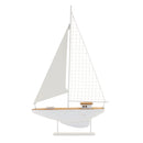 Wood Sailboat Sculpture (Set of 2)