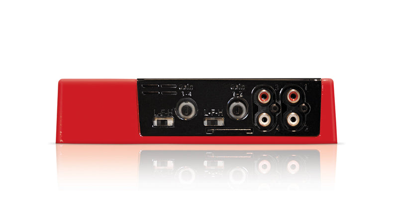 Banda Beat 800 Watt X 4 Channel 2 Ohm Car Amp - Red - BEAT800.42RED