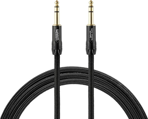 Warm Audio Premier 3' Studio & Live Cable - 1/4" TRS - PREM-TRS-3