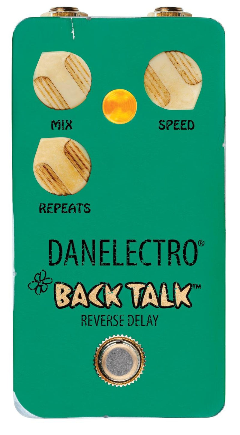 Danelectro Back Talk Reverse Delay Guitar Effect Pedal