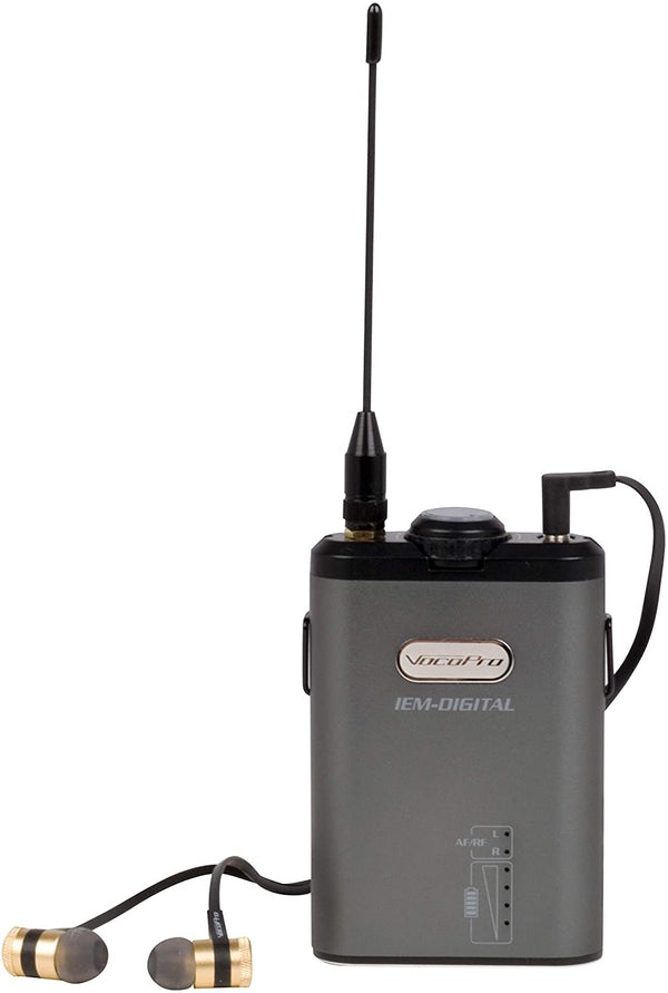 VocoPro In-Ear Audio Monitor Receiver - IEM-DIGI-RECEIVER