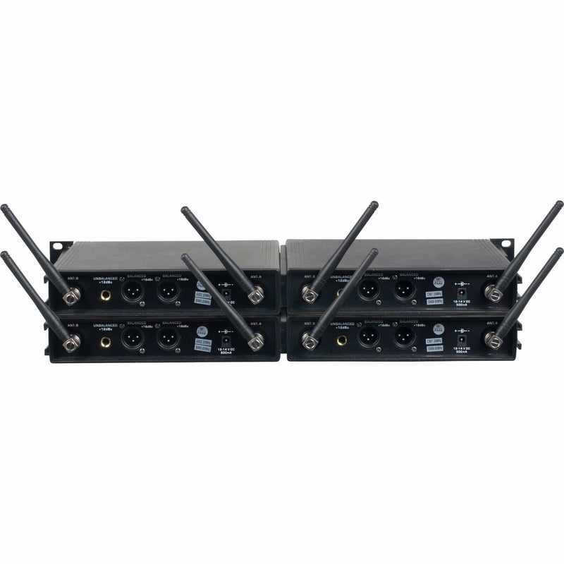 VocoPro UDH-8-Ultra Eight Channel UHF System Mics Bodypack Headsets Lavalier