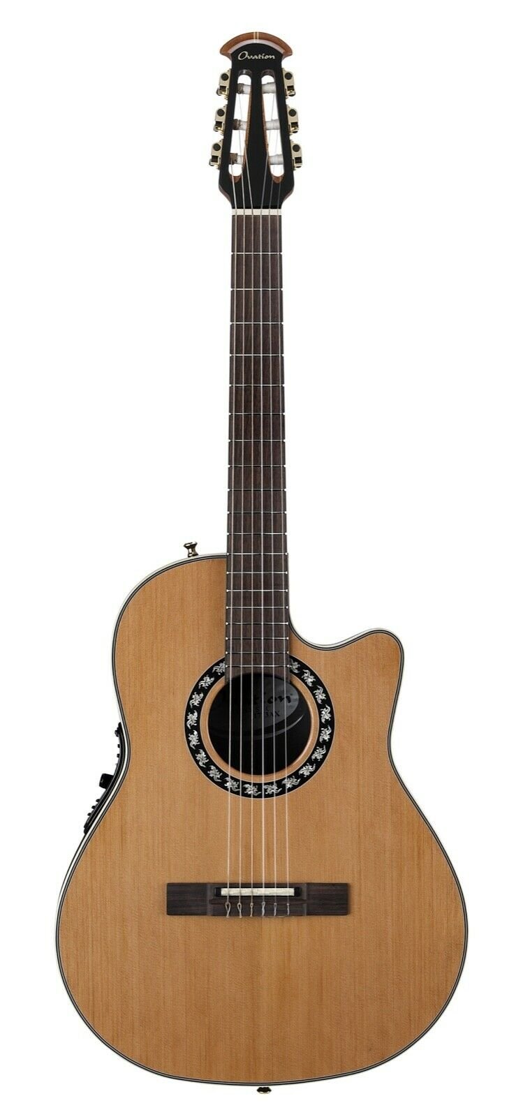 Ovation Timeless Collection Classical Legend Nylon String Guitar - Natural Cedar