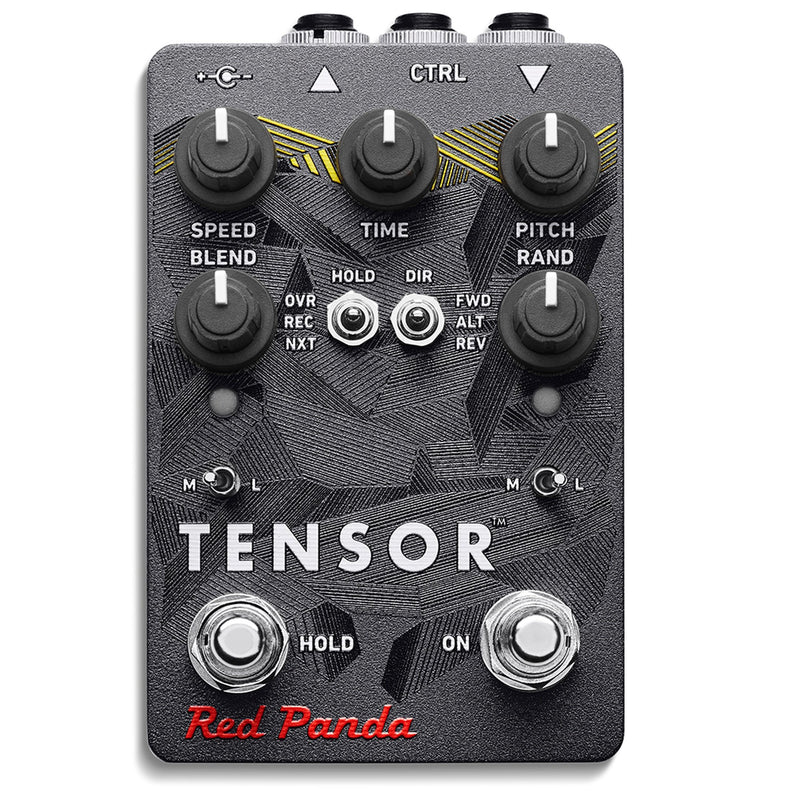 Red Panda Tensor Pitch and Time-Shifting Guitar Pedal - RPL-108