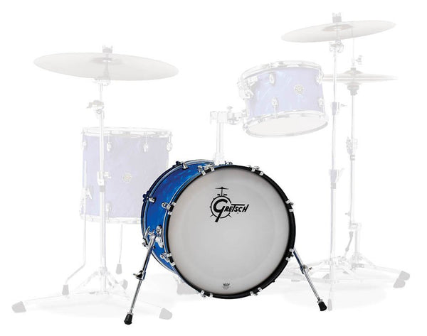 Gretsch Catalina Club 14x20 Bass Drum - Satin Blue Flame - CT1-1420B-BSF