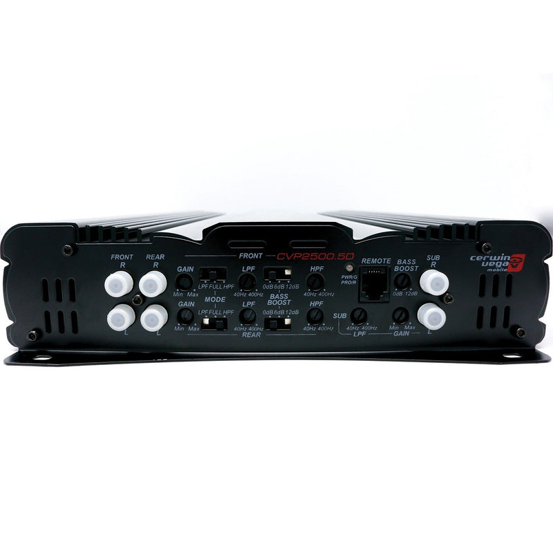 Cerwin Vega Performance Series 2,500 Watt 5 Channel Car Amplifier - CVP2500.5D