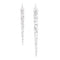Clear Acrylic Icicle Drop Ornament (Set of 24)