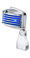 Heil Sound The Fin Retro-Styled Dynamic Cardioid Microphone - Chrome/Blue LED