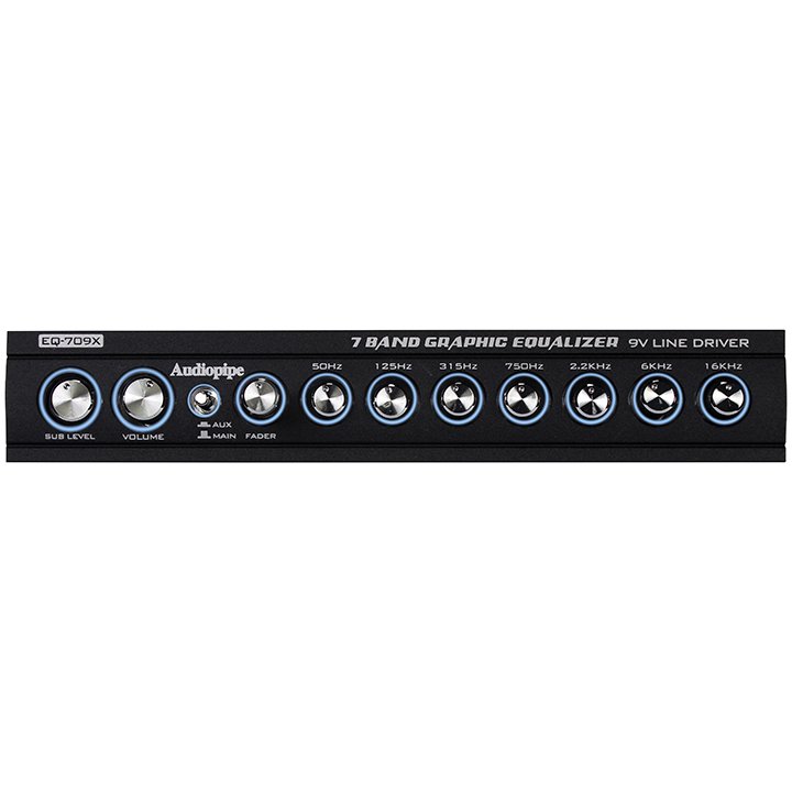 Audiopipe 7 Band Equalizer EQ709X