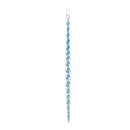 Blue Icicle Twist Drop Ornament (Set of 12)