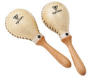 Tycoon Large Round Cowhide Maracas - Pair - TMSC-120