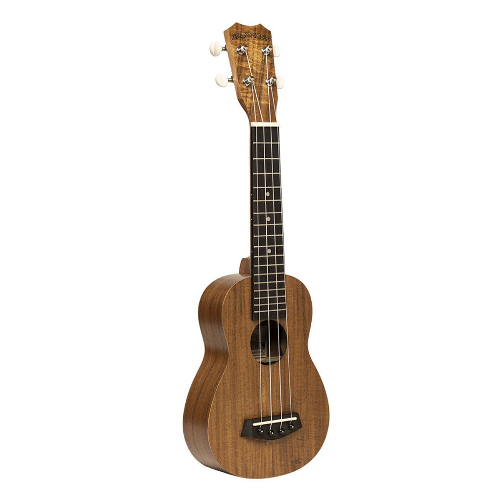 Islander Traditional Soprano Ukulele w/ Flamed Acacia Top - AS-4 FLAME ...