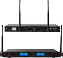 Nady Dual 1000-Channel Professional UHF Wireless Mic System - 2W-1KU LT