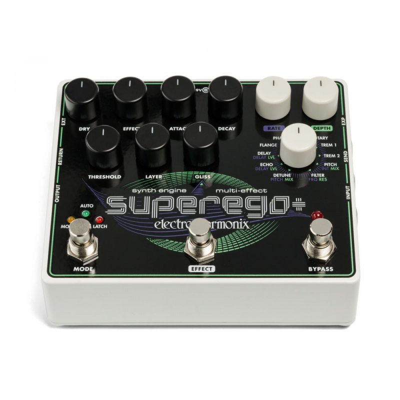 Electro-Harmonix Superego Plus Synth Engine/Multi-Effect Pedal