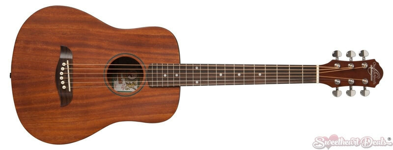 Oscar Schmidt OGM8M Mini Acoustic Travel Guitar Mahogany - OGM8M