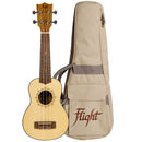 Flight Spruce & Zebrawood Soprano Ukulele Designer Series – DUS320