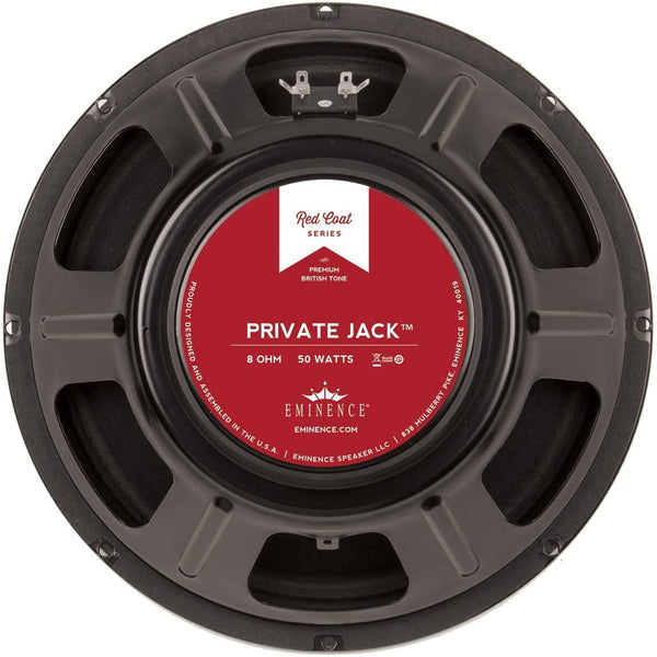 Eminence Red Coat Series Private Jack 12" 50 Watts at 8 Ohms Guitar Speaker