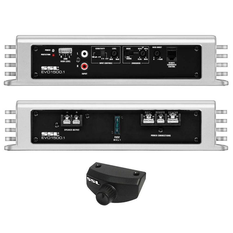 Sound Storm Monoblock Amplifier 1500W Max EVO1500.1