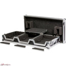 DeeJay LED Universal DJ Coffin Case for 2 CD Players & 12" Mixer + Laptop Shelf