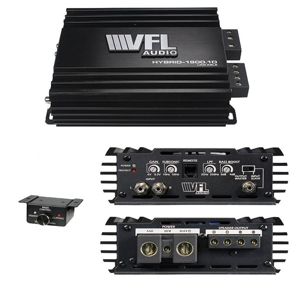 VFL AUDIO Hybrid Amplifier Linkable D Class 1900W Max VFLHYBRID19001D