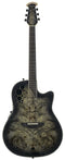 Ovation ExoticWood Elite Acoustic Guitar Dark Burst Exotic Poplar - C2078AXP2-PB