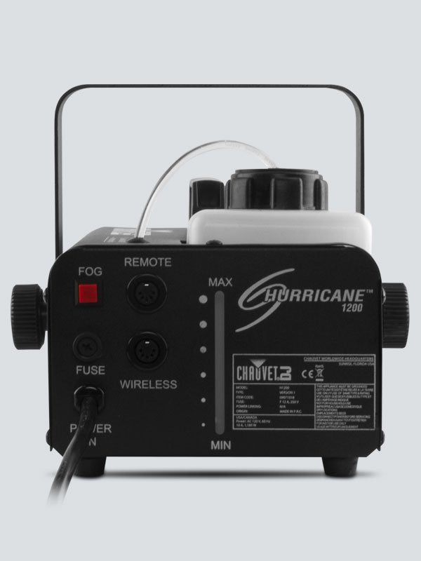 Chauvet DJ Hurricane 1200 Portable High-Output Fog Machine