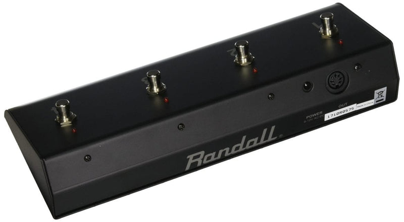 Randall RF4CHB 4 Button Footswitch for RG-RD Series Amplifiers - New Open Box