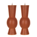 Simplux Designer LED Candle with remote (Set of 2)