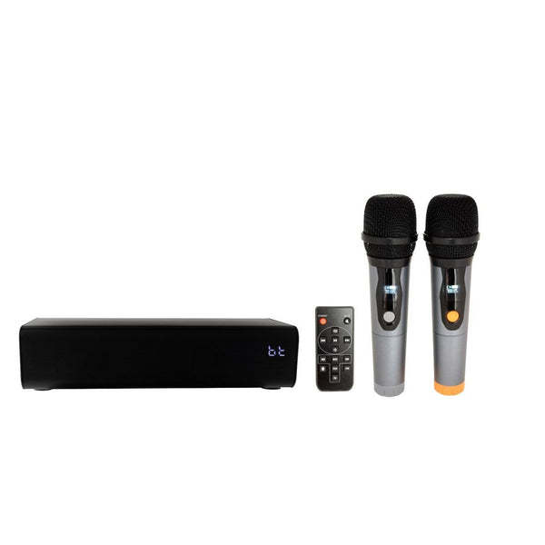 VocoPro KaraokePal All-in-One Bluetooth Karaoke System w/ 2 UHF Wireless Mics