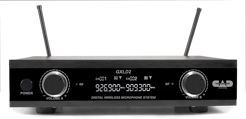 CAD Audio Wireless Dual Handheld Microphone System - AH Freq Band - GXLD2-HHAH